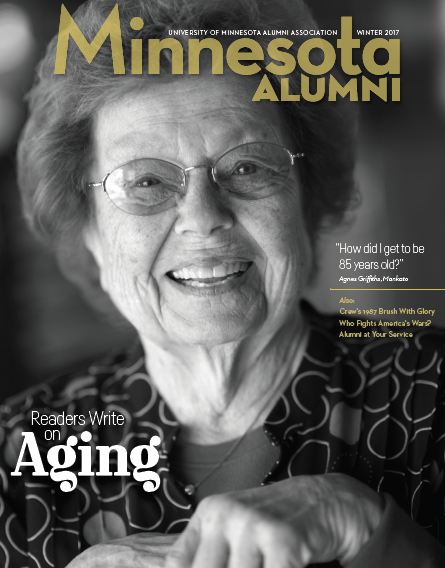 Minnesota Alumni magazine: Readers Write on Aging
