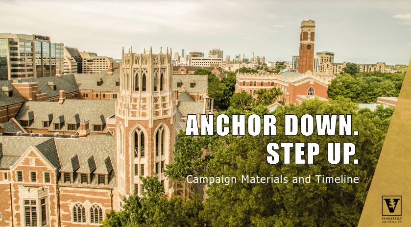 “Anchor Down. Step Up.” Campaign