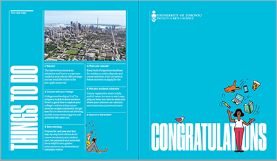 University of Toronto - Faculty of Arts & Science, University of Toronto, Congratulations Card