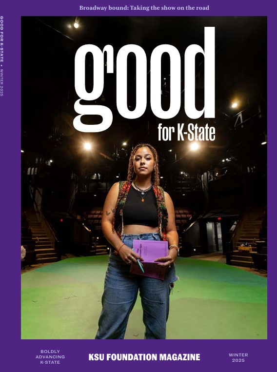 Good for KState Cover featuring dance team member