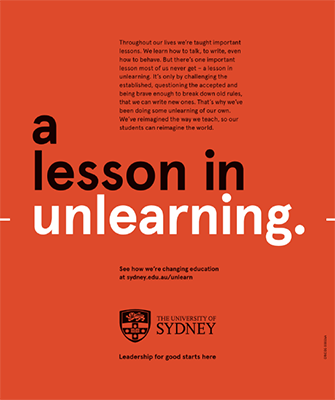 How Unlearning Helped the University of Sydney Launch its New Undergraduate Education Model