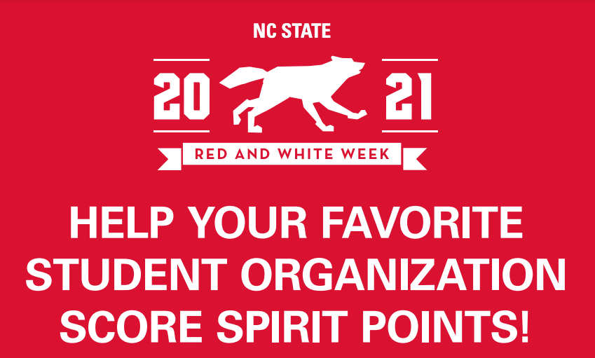 Red & White Week Student Giving Competition