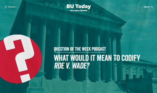 BU Today’s Question of the Week