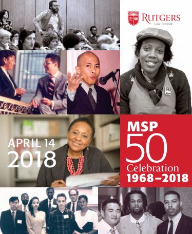 Rutgers Law School Minority Student Program (MSP) 50th Anniversary: Coming Together and Looking Ahead, Rutgers University-Newark
