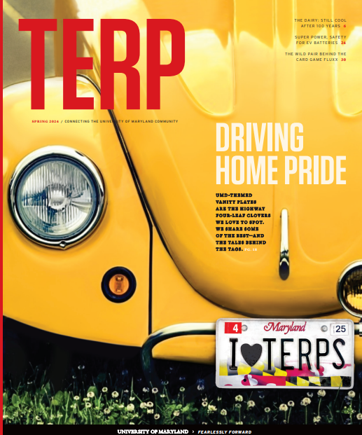 Terp Driving Home Pride