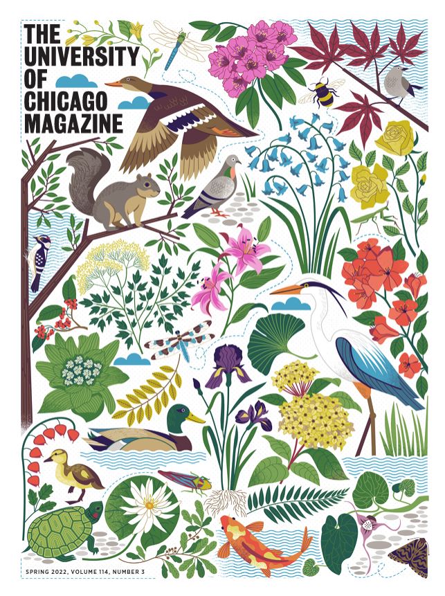 University of Chicago Magazine: Spring 2022 Cover