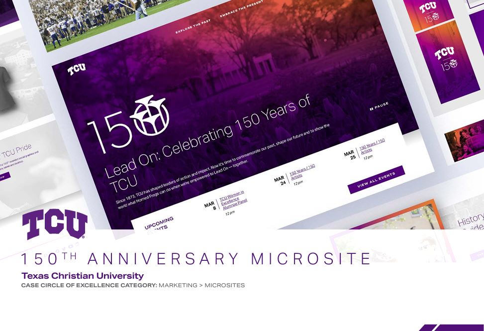 150th Anniversary Micro-Site