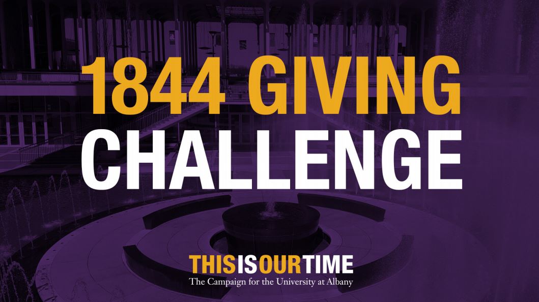 UAlbany Fund 1844 Giving Challenge