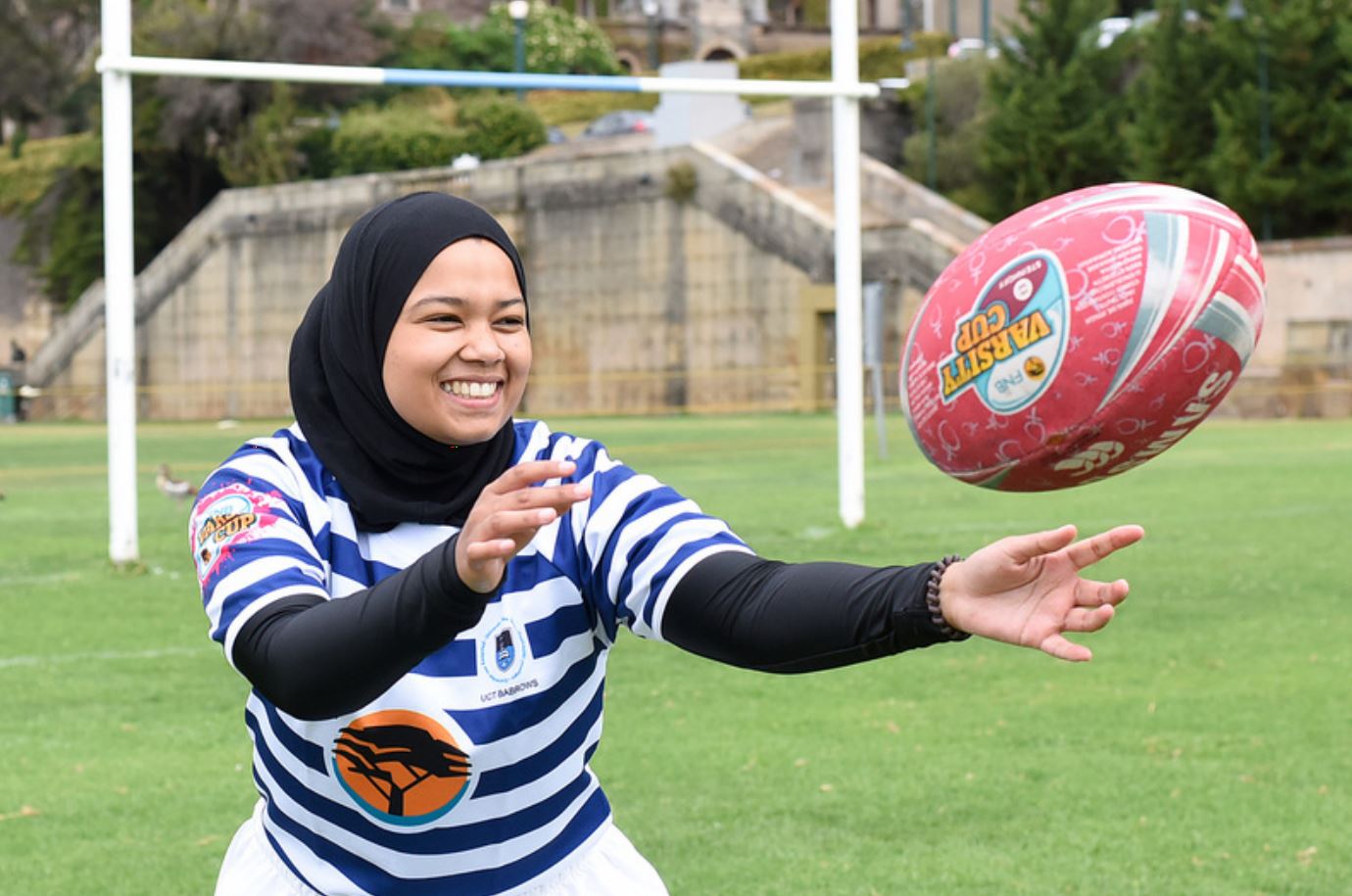 UCT’s Hijab-wearing Rugby Player Talks Inclusivity
