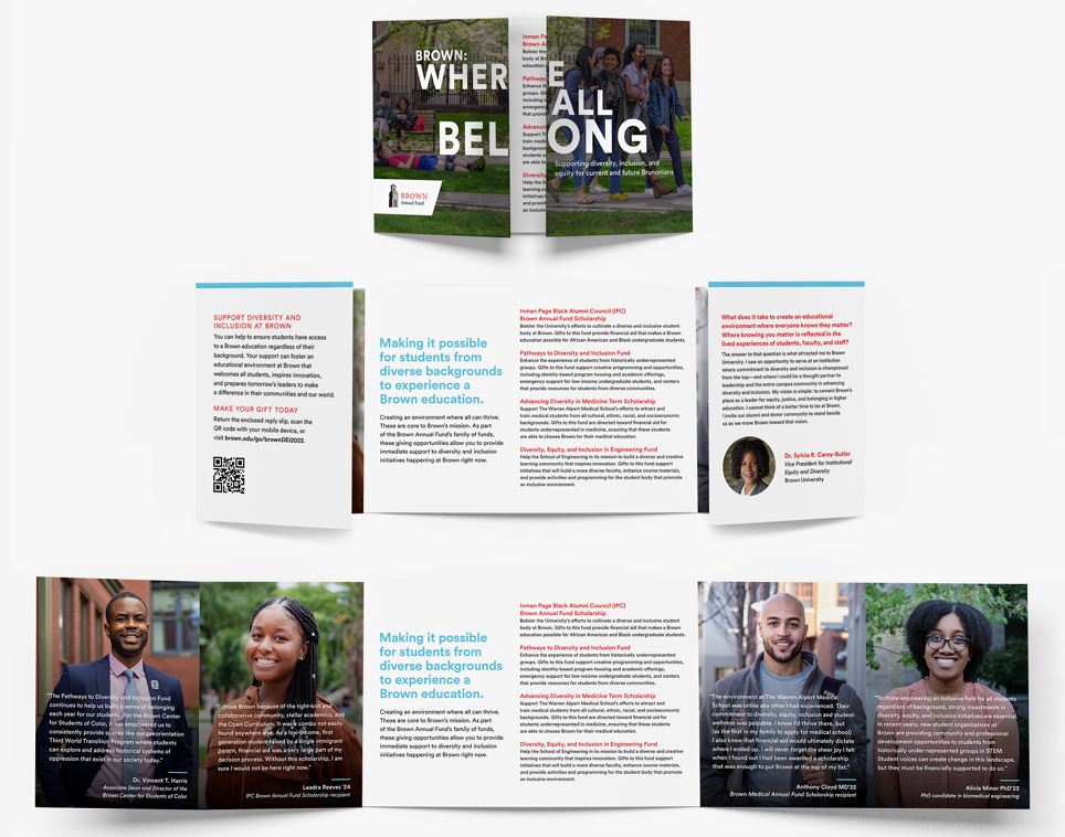 "Where We All Belong" Diversity, Equity, and Inclusion Marketing Appeal