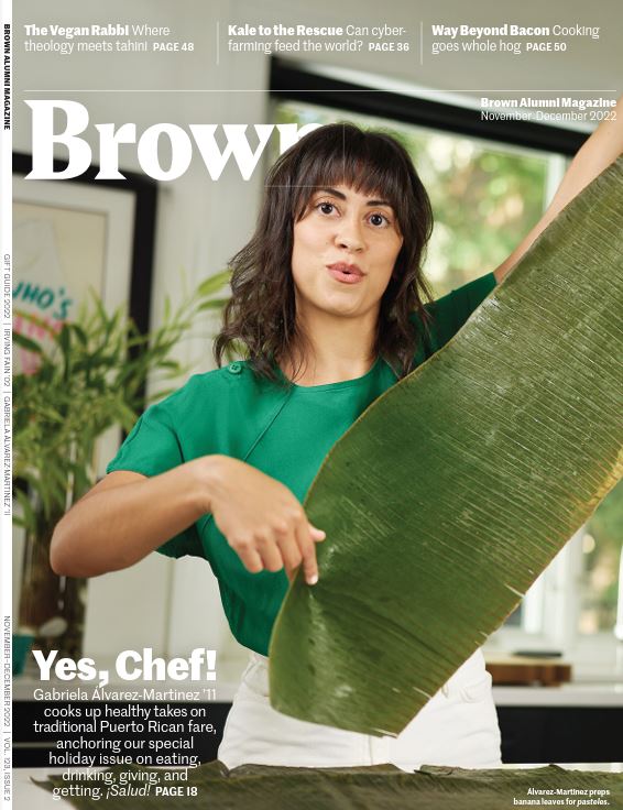 Brown Alumni Magazine: Yes, Chef!