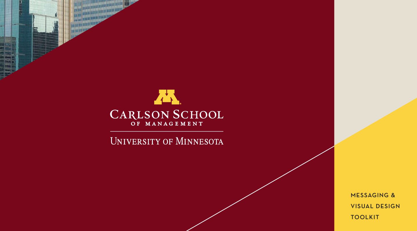 Carlson School of Management Brand Refresh