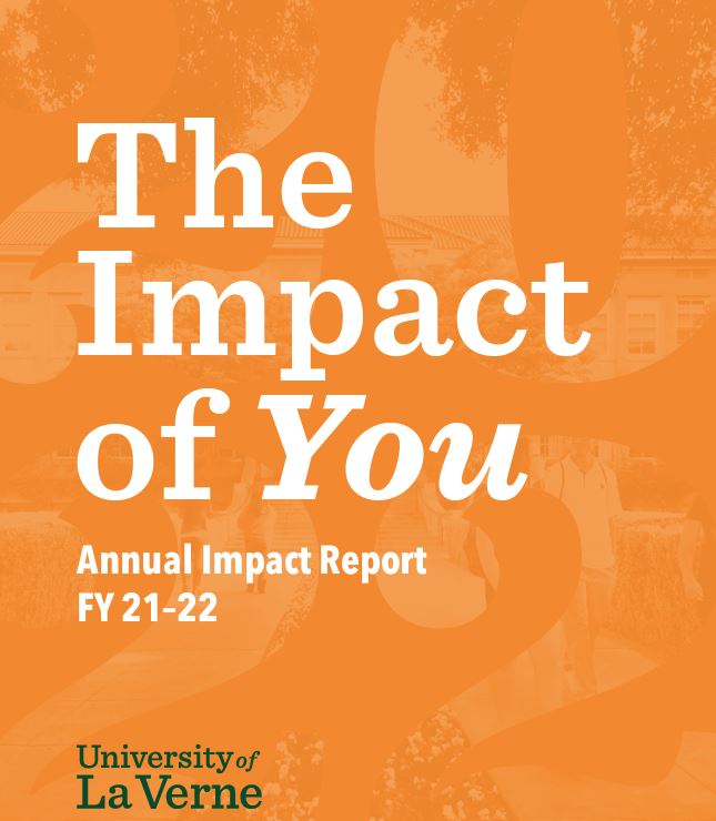 Donor Impact Report: The Impact of You