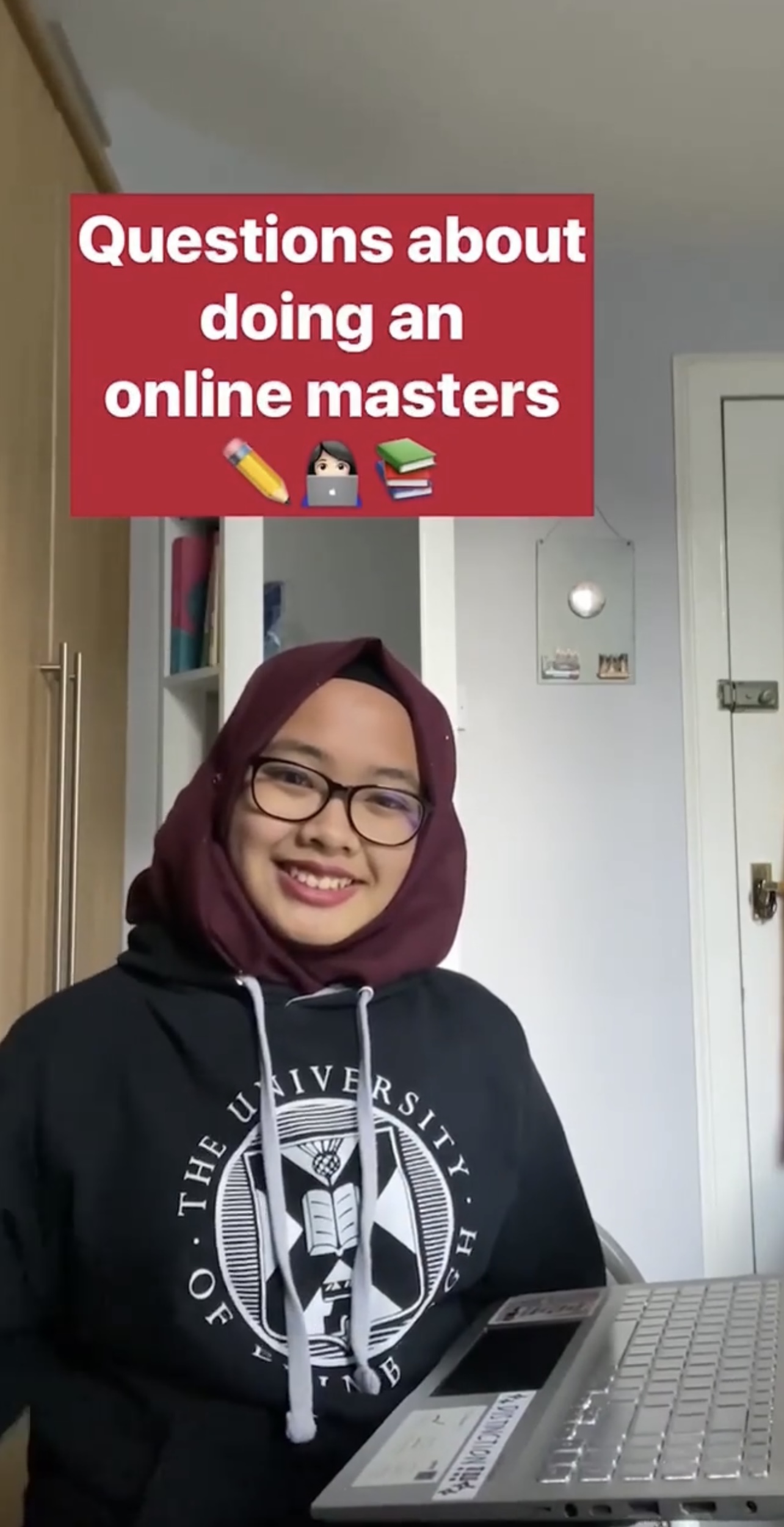 Instagram Reel - Questions About Doing an Online Masters