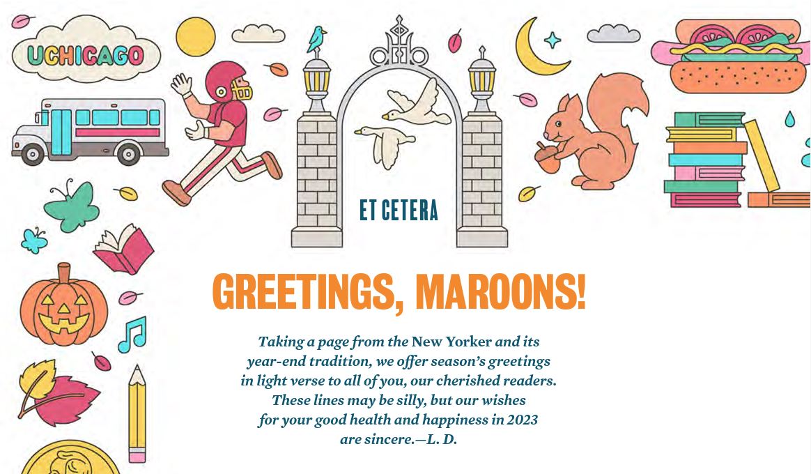 "Greetings, Maroons!"
