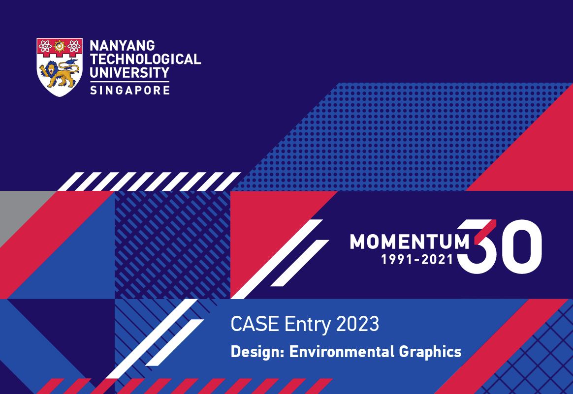 NTU Singapore 30th Anniversary Environmental Graphics