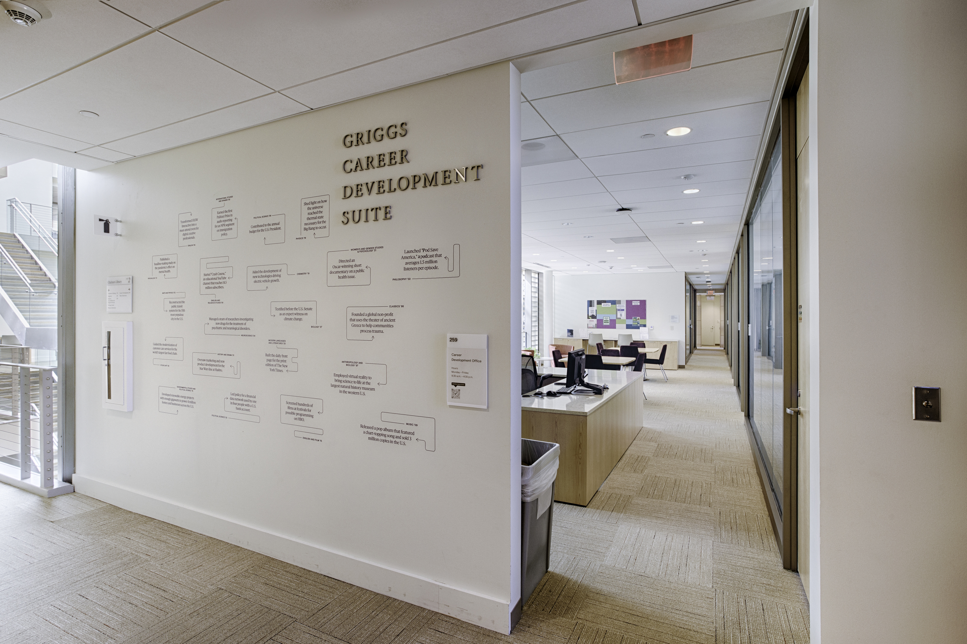 Kenyon Resume Wall