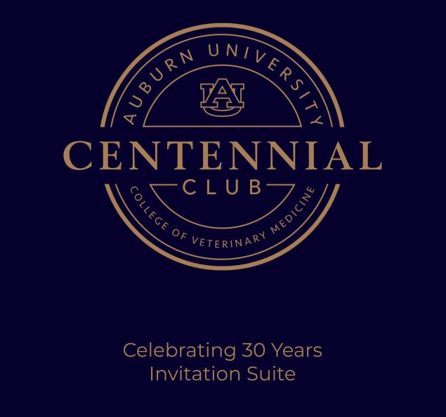 Centennial Club 30th Anniversary Celebration Invitation Packet