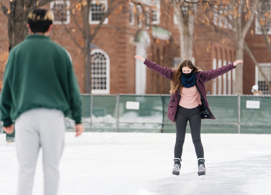 Dartmouth skating rink in 2021