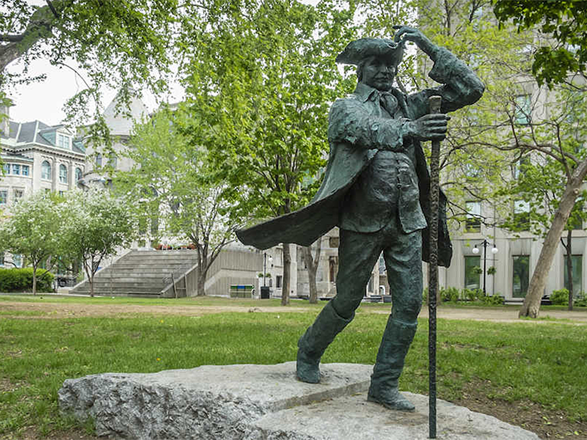 McGill Statue