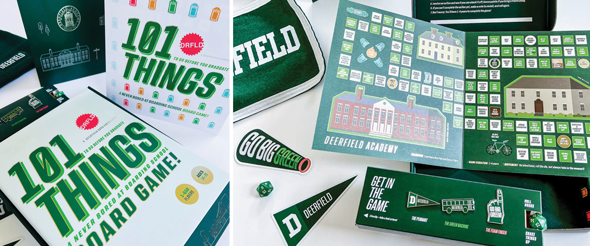 Deerfield Academy interactive experience as acceptance letter