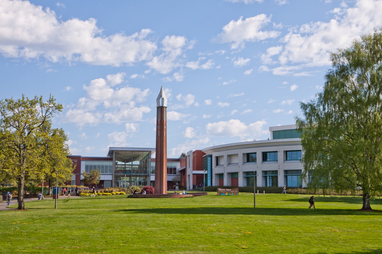 The Clark College campus in Vancouver, Washington
