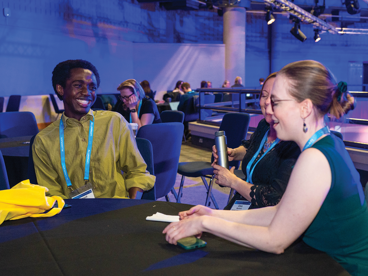 CEAC participates having a chat