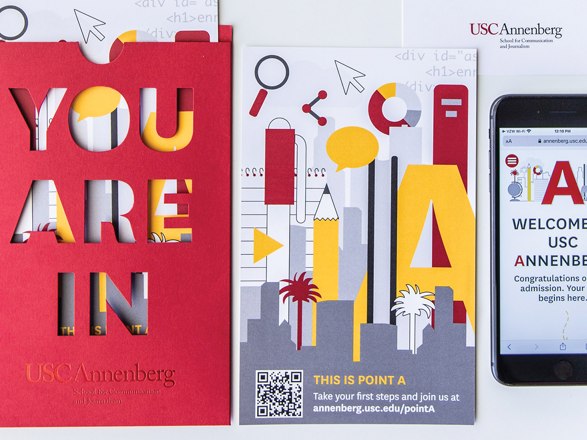 Welcome message from the University of Southern California Annenberg School of Communications and Journalism