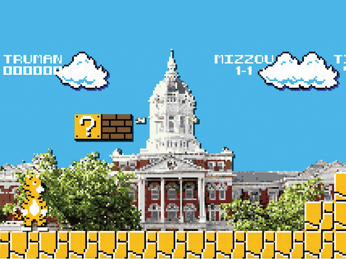 University of Missouri's Super Mario-inspired ad
