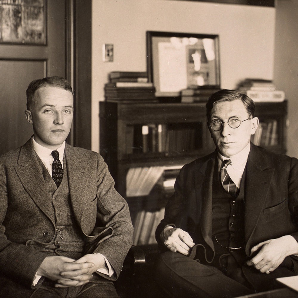 Photo of the discoverers of Insulin at the University of Toronto