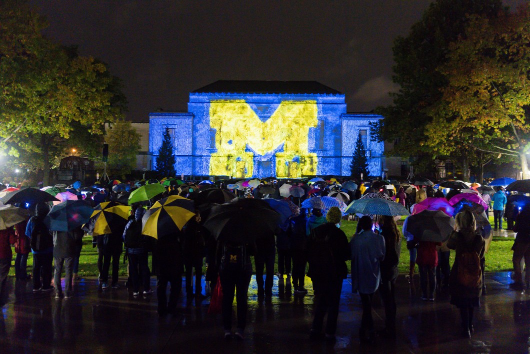 celebration at university of michigan