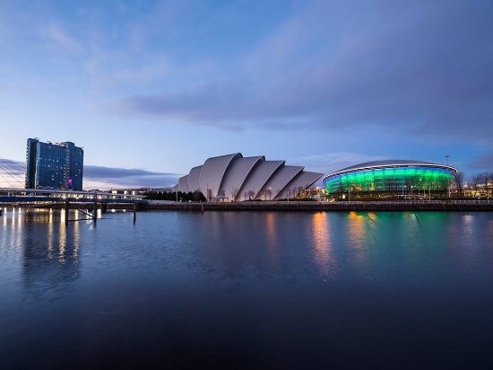 Glasgow Scotland city scape