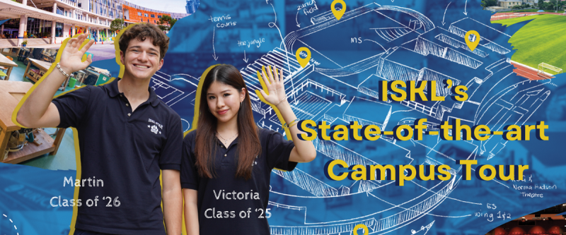 The International School of Kuala Lumpur video campus tour intro screen