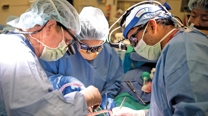 Surgeons at work