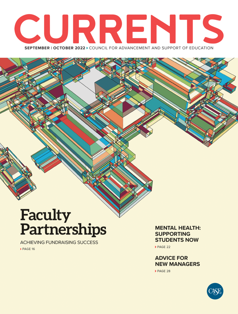 Currents September - October 2022 - Faculty Partnerships