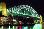 Sydney Harbour and bridge