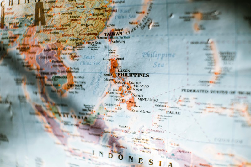 map of southeast asia