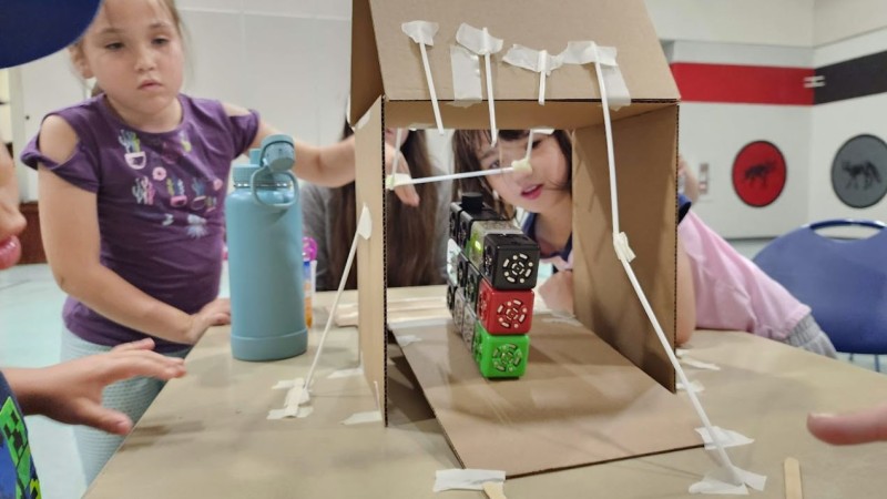 Travelling STEM: Go where the students are