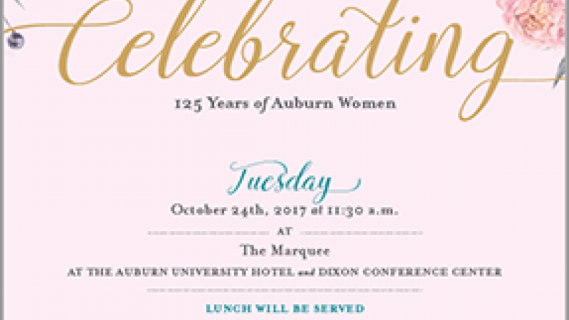 125 Years of Auburn Women