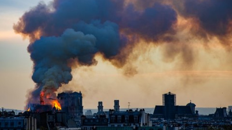 Fire at Notre Dame, Paris