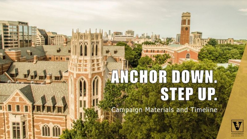 “Anchor Down. Step Up.” Campaign