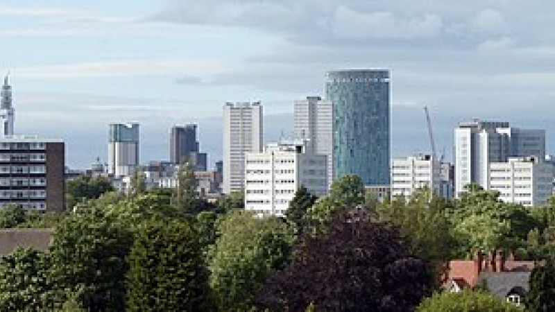 Birmingham UK skyline