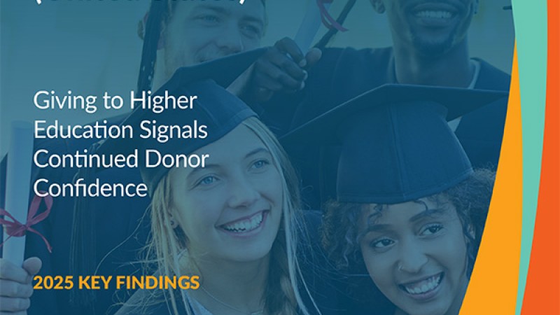 Cover for the CASE Insights on Voluntary Support of Education (United States) 2025 Key Findings