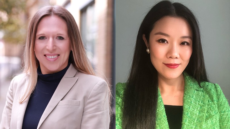 Headshot of Magda Joshi and Laney Wang, Chairs of the CASE Multi-Cultural Network