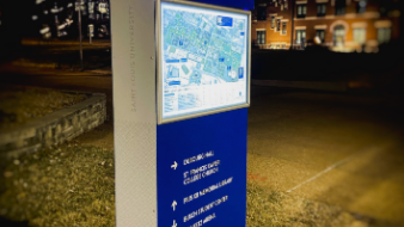 Saint Louis University Map Kiosks