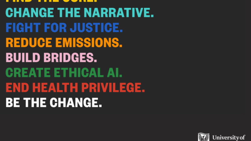 #BeTheChange