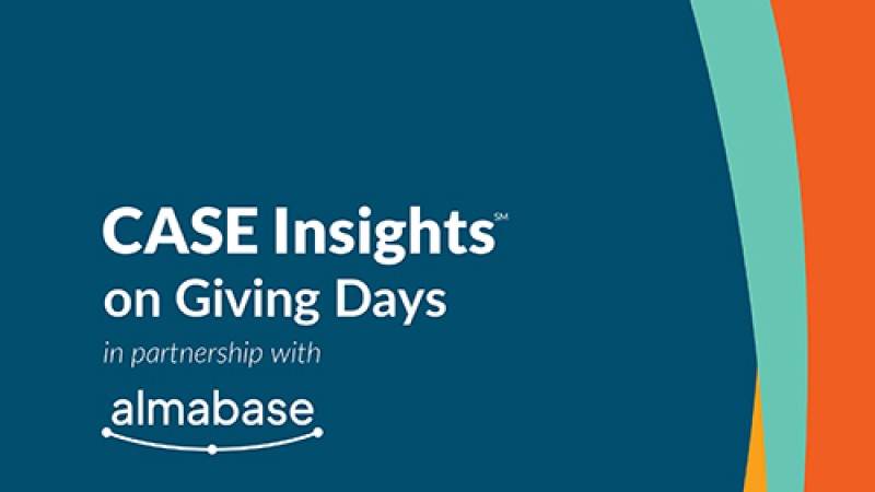 Cover of the CASE Insights on Giving Days 2025 Obervations