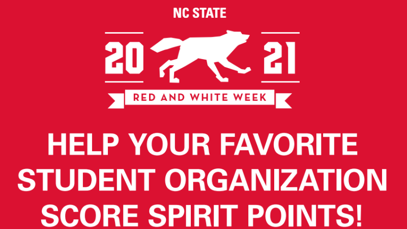 Red & White Week Student Giving Competition