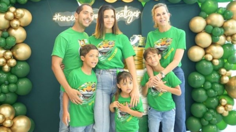 Three generations of a family at Tiger Legacy Three Generations Event