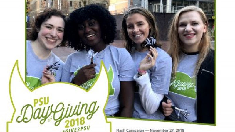 PSU Day of Giving — November 28, 2018